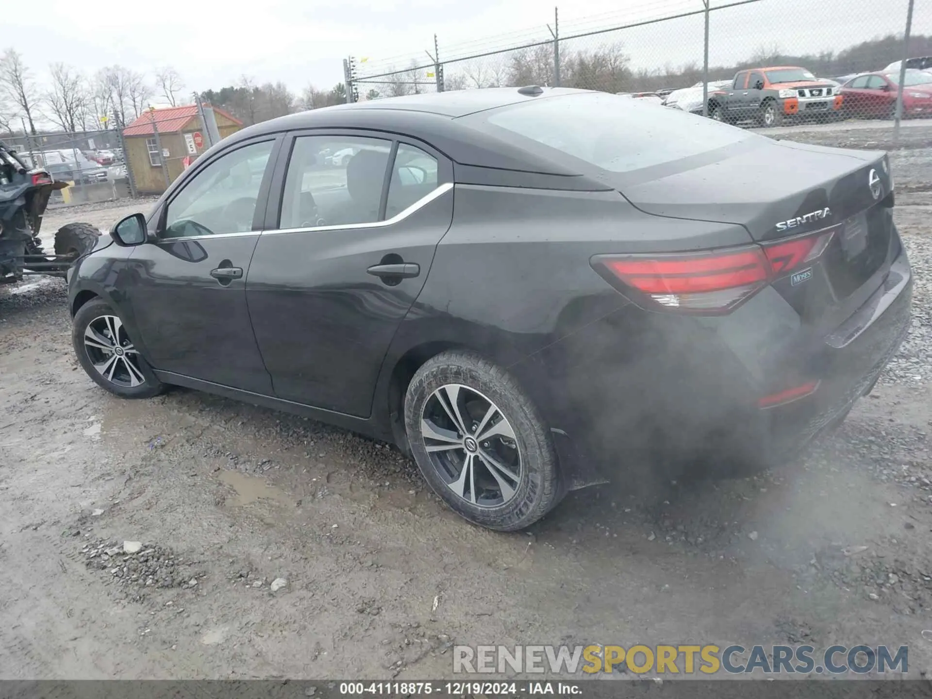3 fotografías del automóvil dañado 3N1AB8CV9PY304743 NISSAN SENTRA 2023