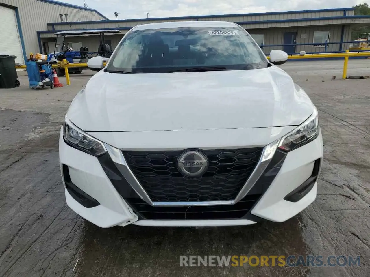 5 fotografías del automóvil dañado 3N1AB8CV9PY310669 NISSAN SENTRA 2023