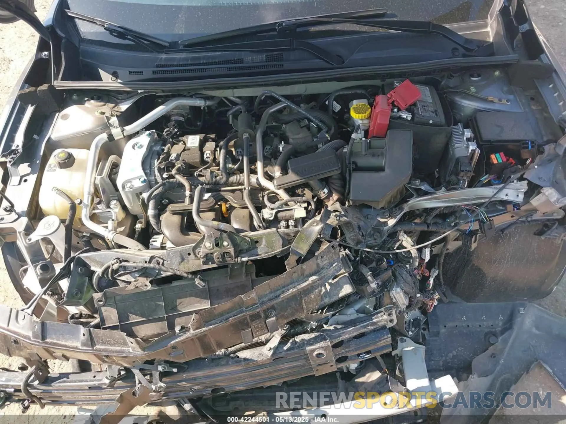 10 fotografías del automóvil dañado 3N1AB8CV9PY313149 NISSAN SENTRA 2023