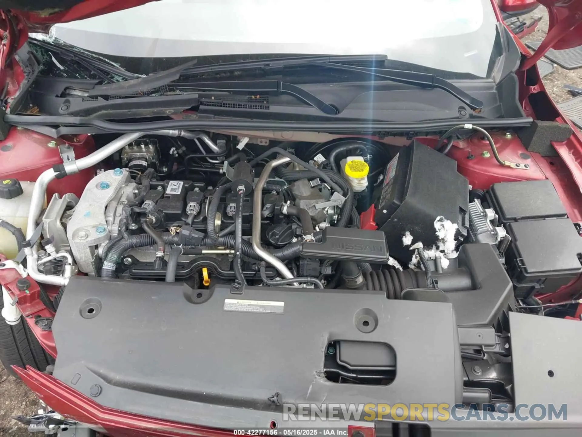 10 fotografías del automóvil dañado 3N1AB8CV9PY317198 NISSAN SENTRA 2023