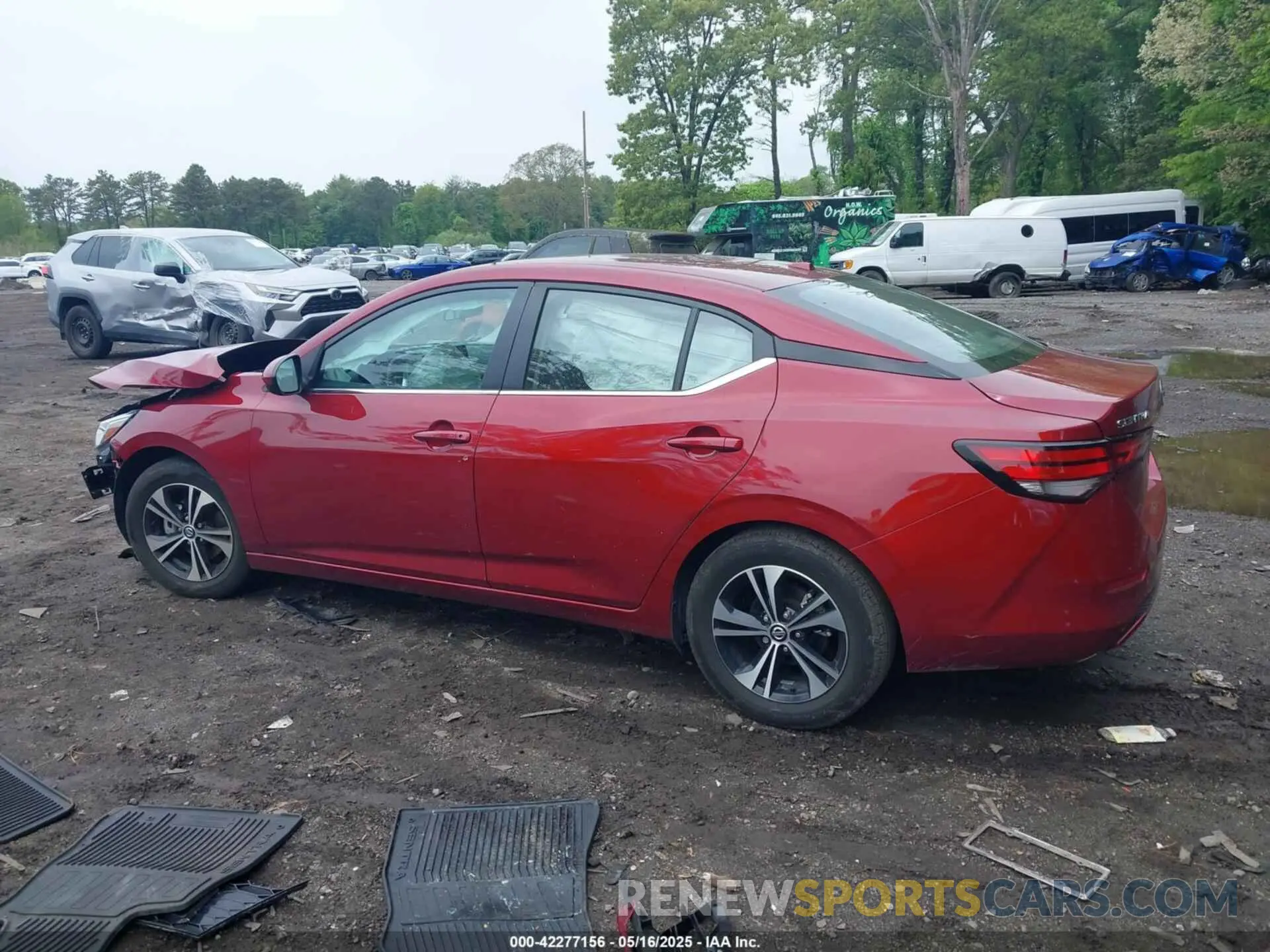 13 fotografías del automóvil dañado 3N1AB8CV9PY317198 NISSAN SENTRA 2023