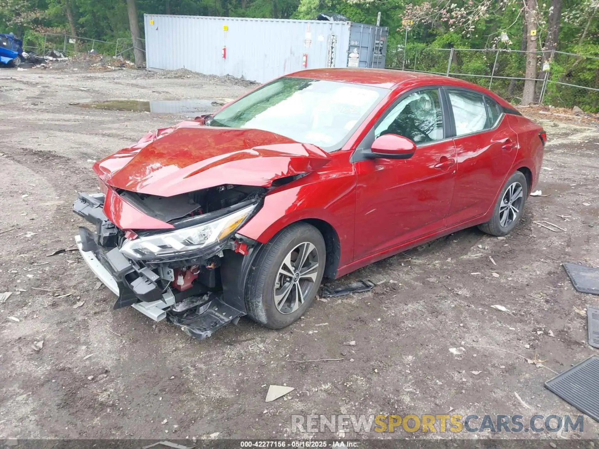 2 fotografías del automóvil dañado 3N1AB8CV9PY317198 NISSAN SENTRA 2023