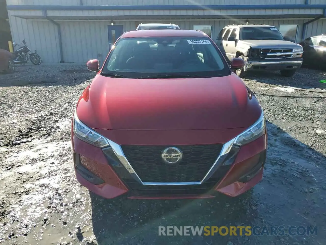 5 fotografías del automóvil dañado 3N1AB8CV9PY318030 NISSAN SENTRA 2023
