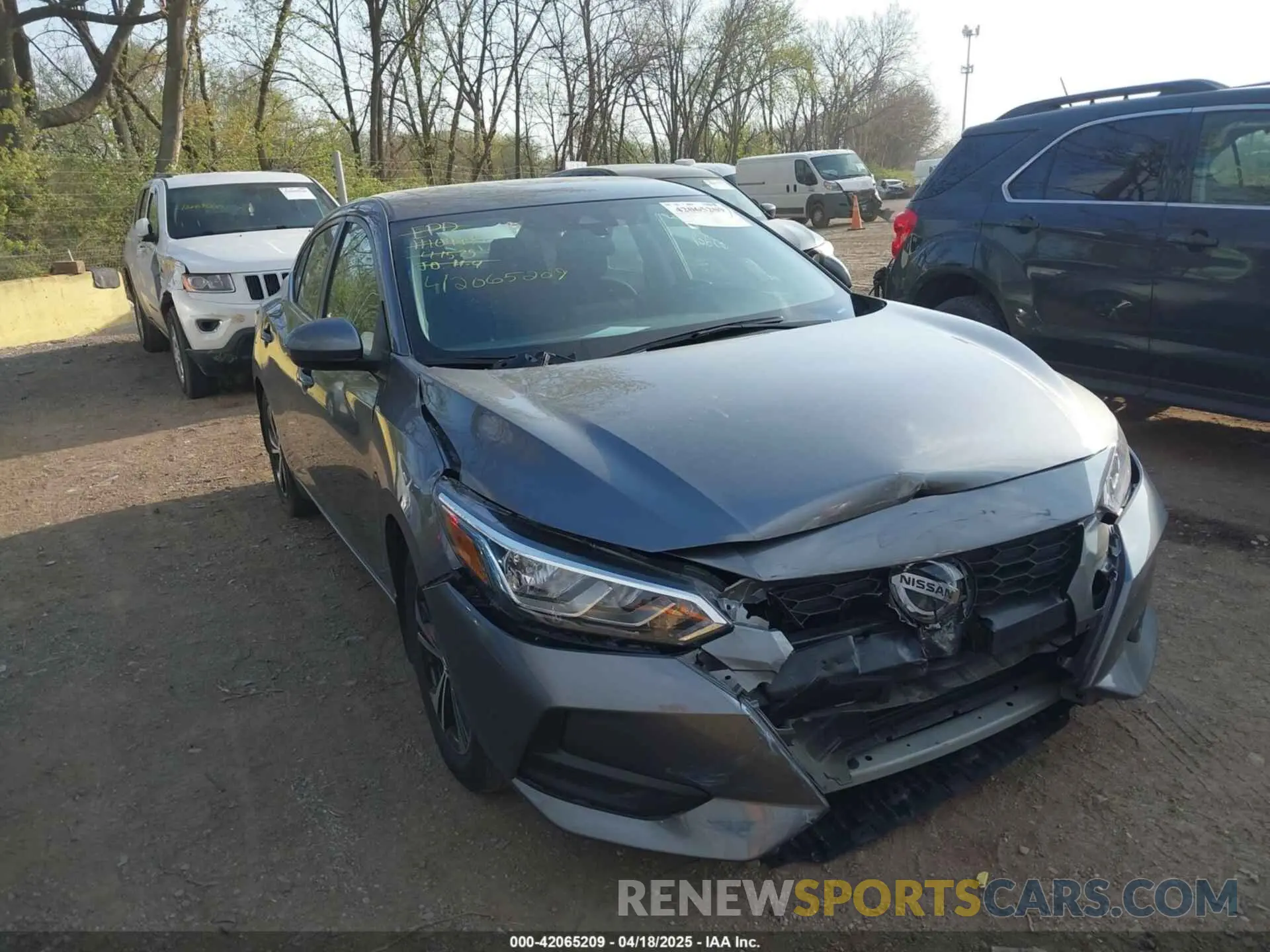 1 fotografías del automóvil dañado 3N1AB8CV9PY320909 NISSAN SENTRA 2023
