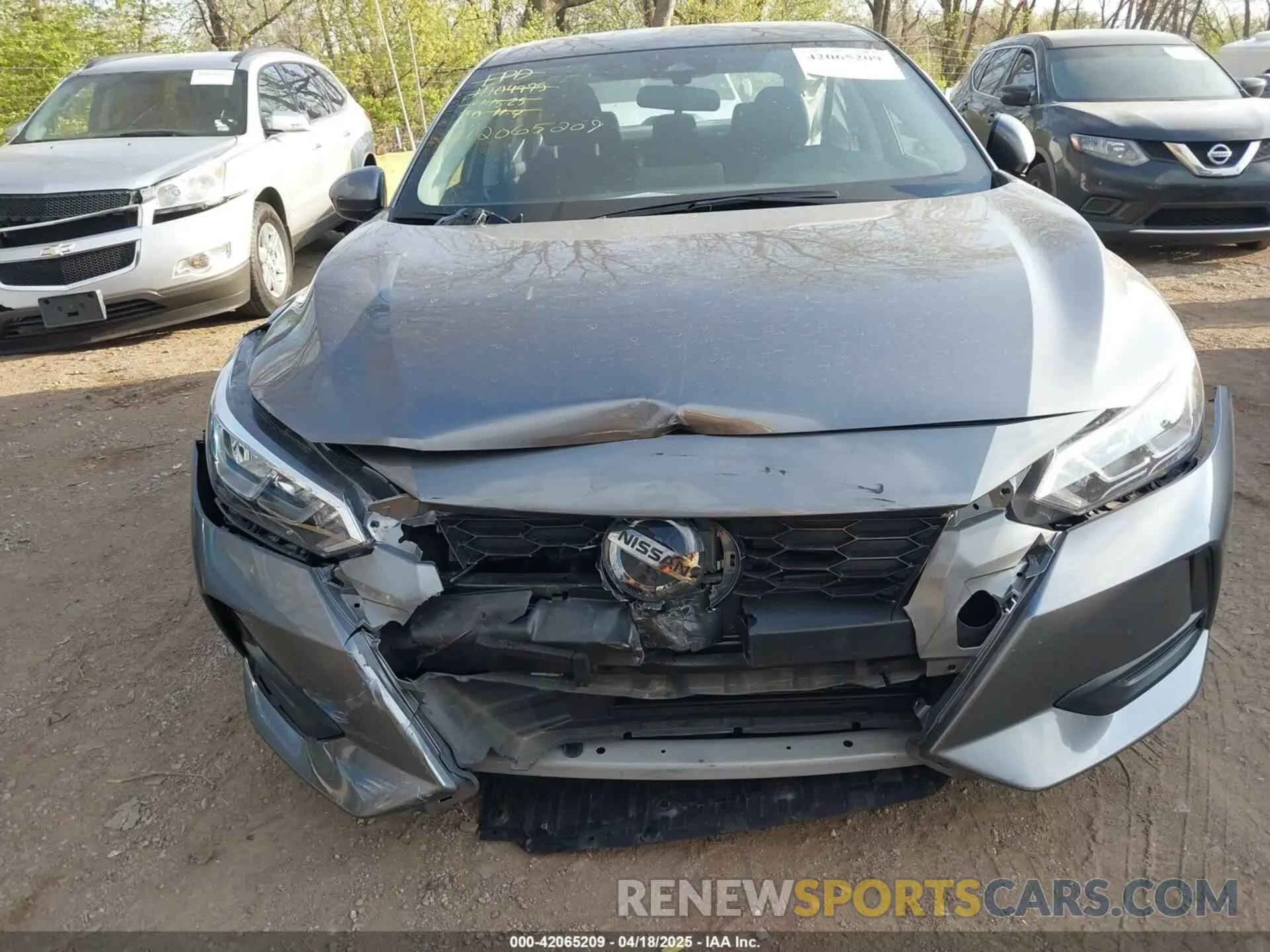 13 fotografías del automóvil dañado 3N1AB8CV9PY320909 NISSAN SENTRA 2023