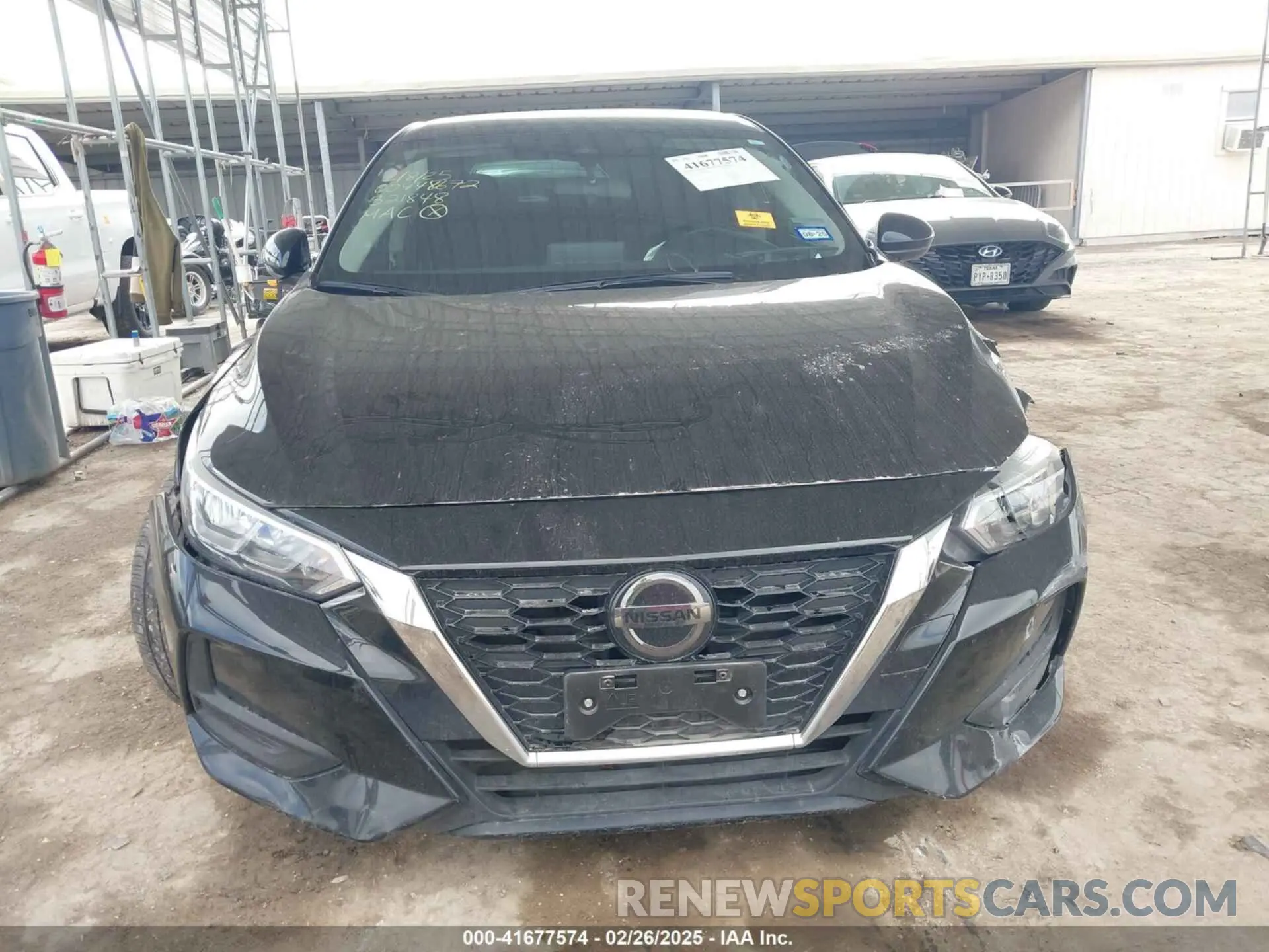 12 fotografías del automóvil dañado 3N1AB8CV9PY321848 NISSAN SENTRA 2023