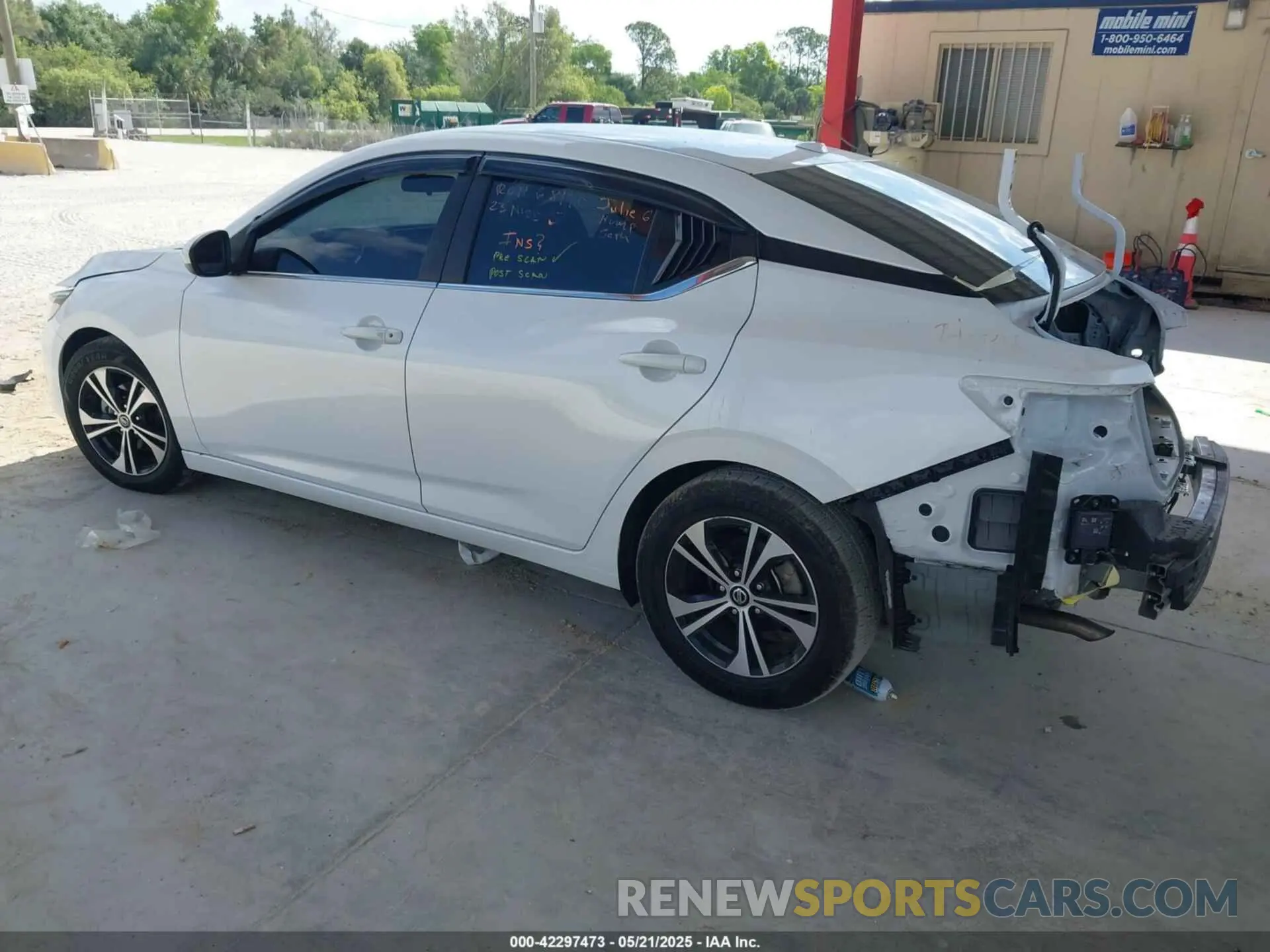 15 fotografías del automóvil dañado 3N1AB8CVXPY228594 NISSAN SENTRA 2023