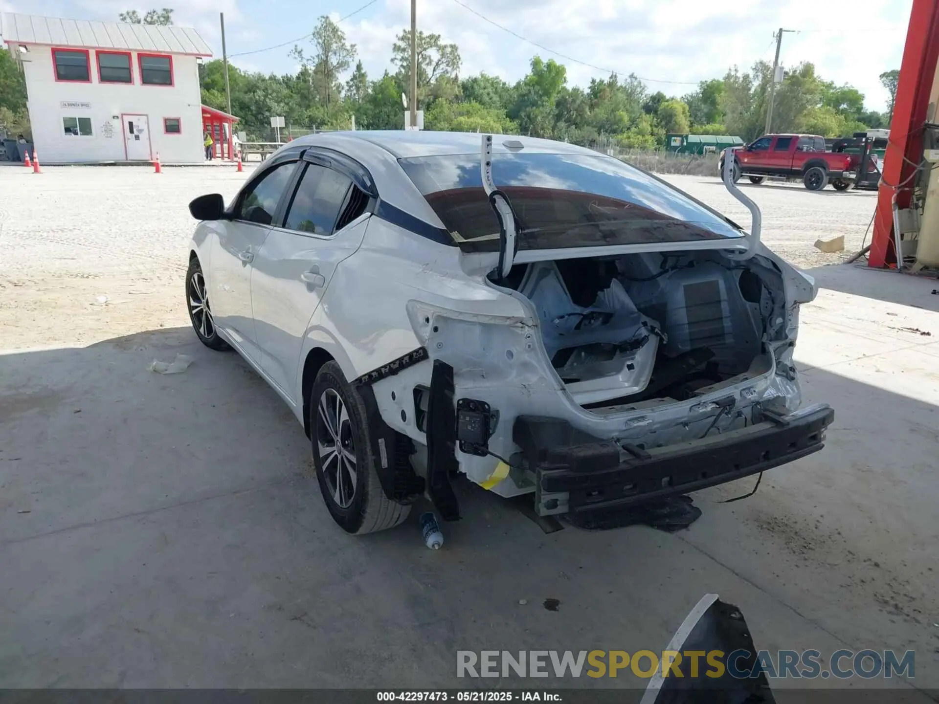 3 fotografías del automóvil dañado 3N1AB8CVXPY228594 NISSAN SENTRA 2023