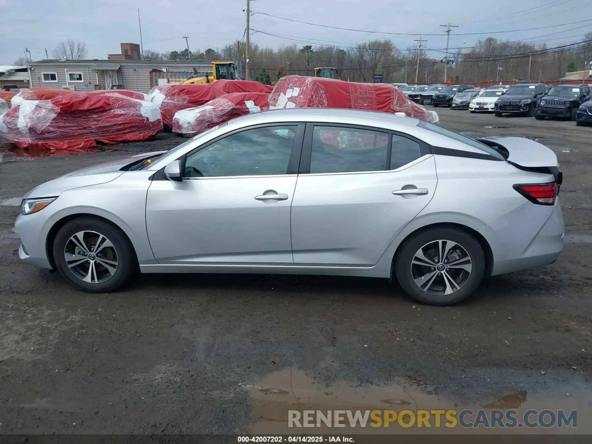 14 fotografías del automóvil dañado 3N1AB8CVXPY229454 NISSAN SENTRA 2023