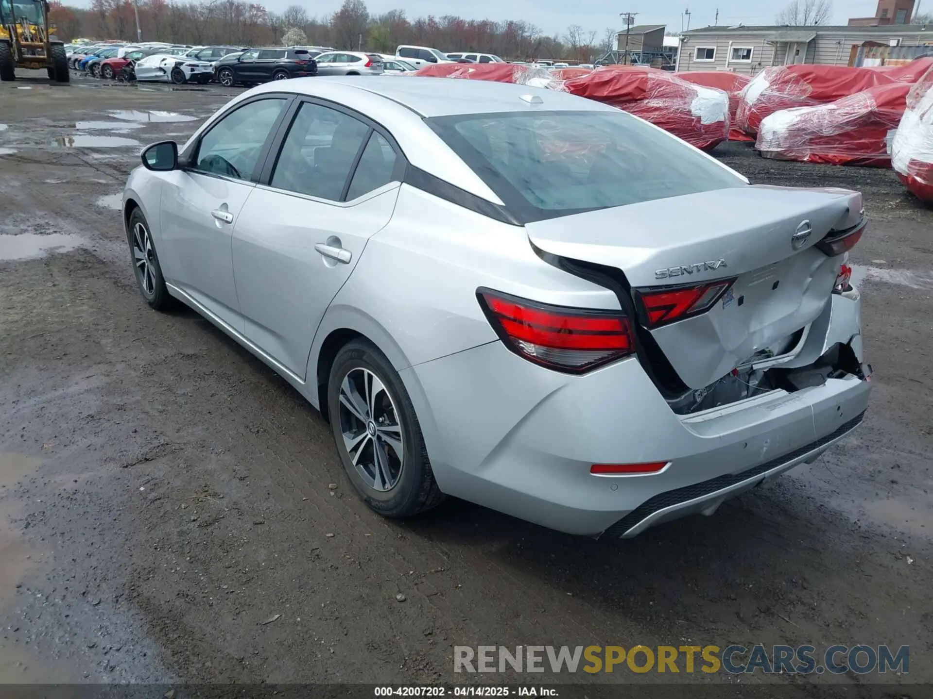 6 fotografías del automóvil dañado 3N1AB8CVXPY229454 NISSAN SENTRA 2023