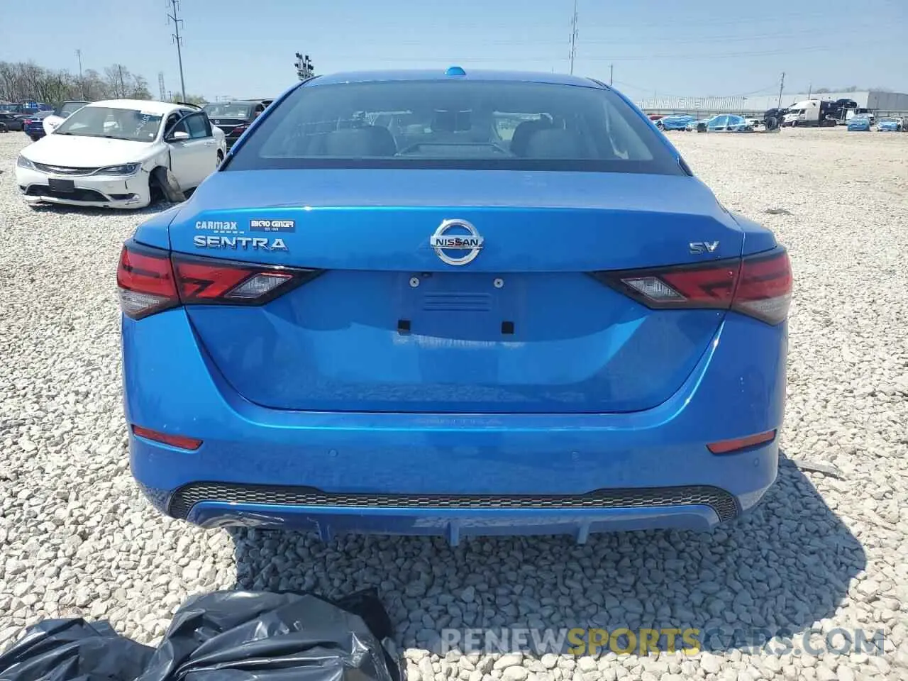 6 fotografías del automóvil dañado 3N1AB8CVXPY256797 NISSAN SENTRA 2023