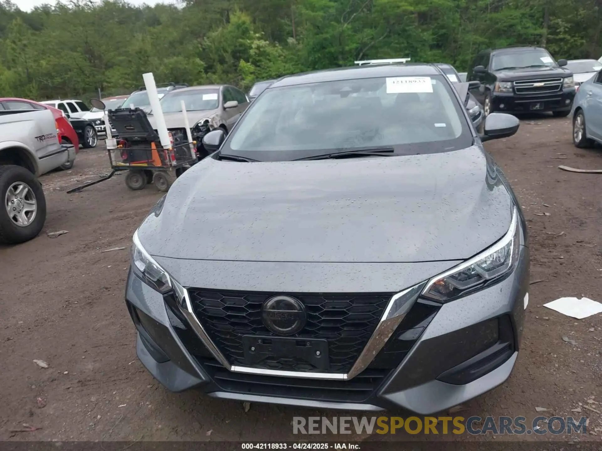 12 fotografías del automóvil dañado 3N1AB8CVXPY260882 NISSAN SENTRA 2023