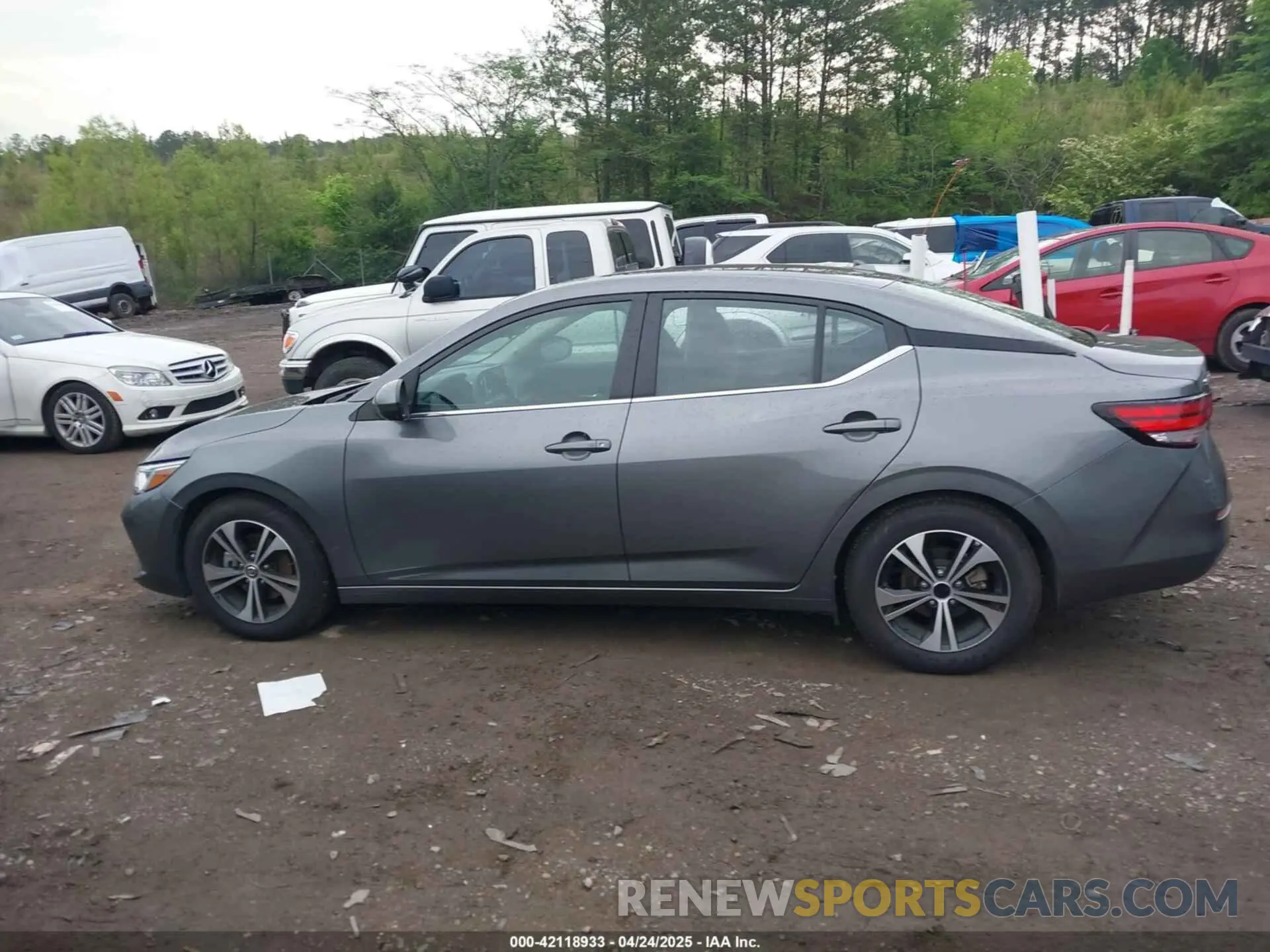 14 fotografías del automóvil dañado 3N1AB8CVXPY260882 NISSAN SENTRA 2023