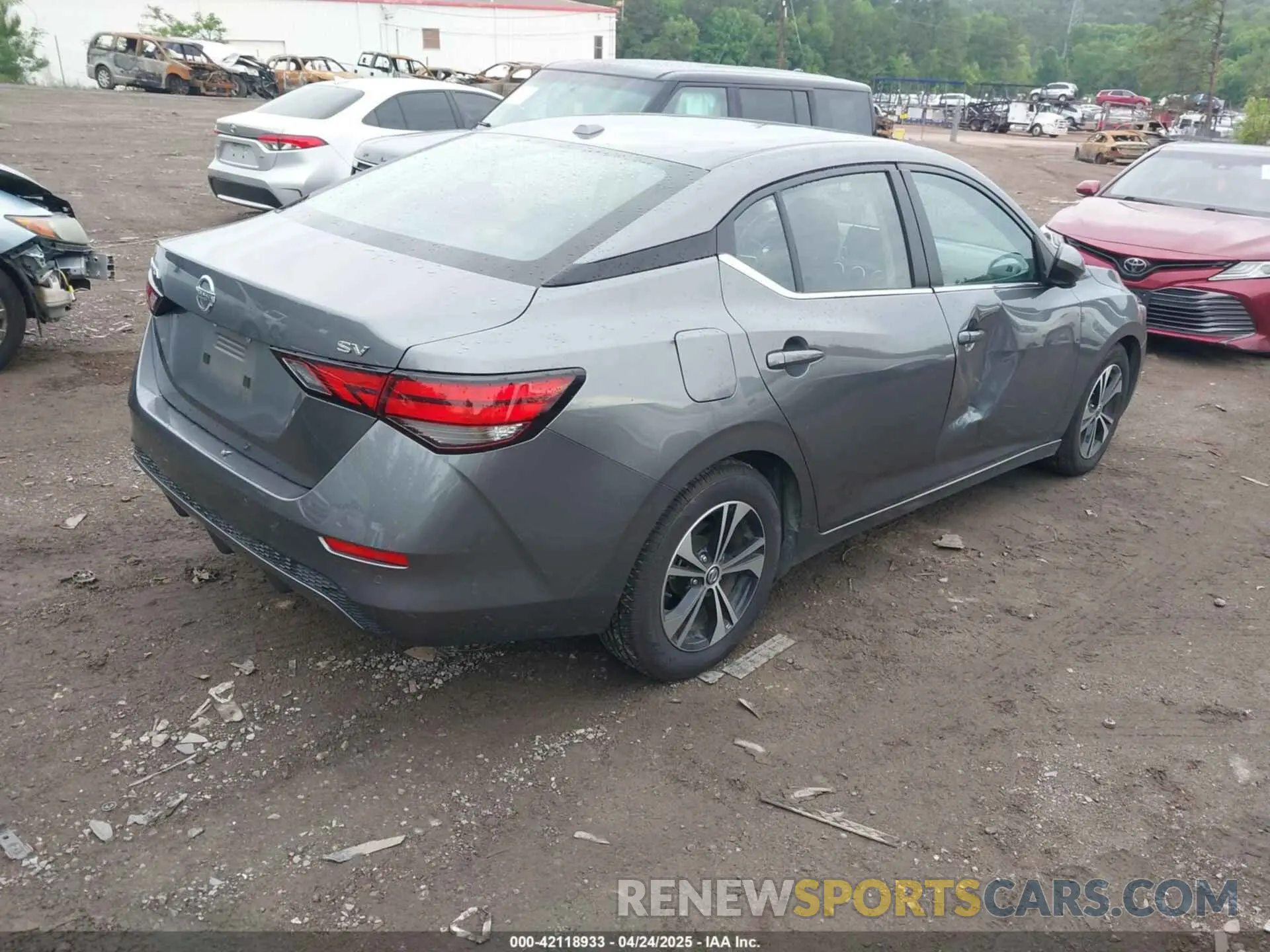 4 fotografías del automóvil dañado 3N1AB8CVXPY260882 NISSAN SENTRA 2023