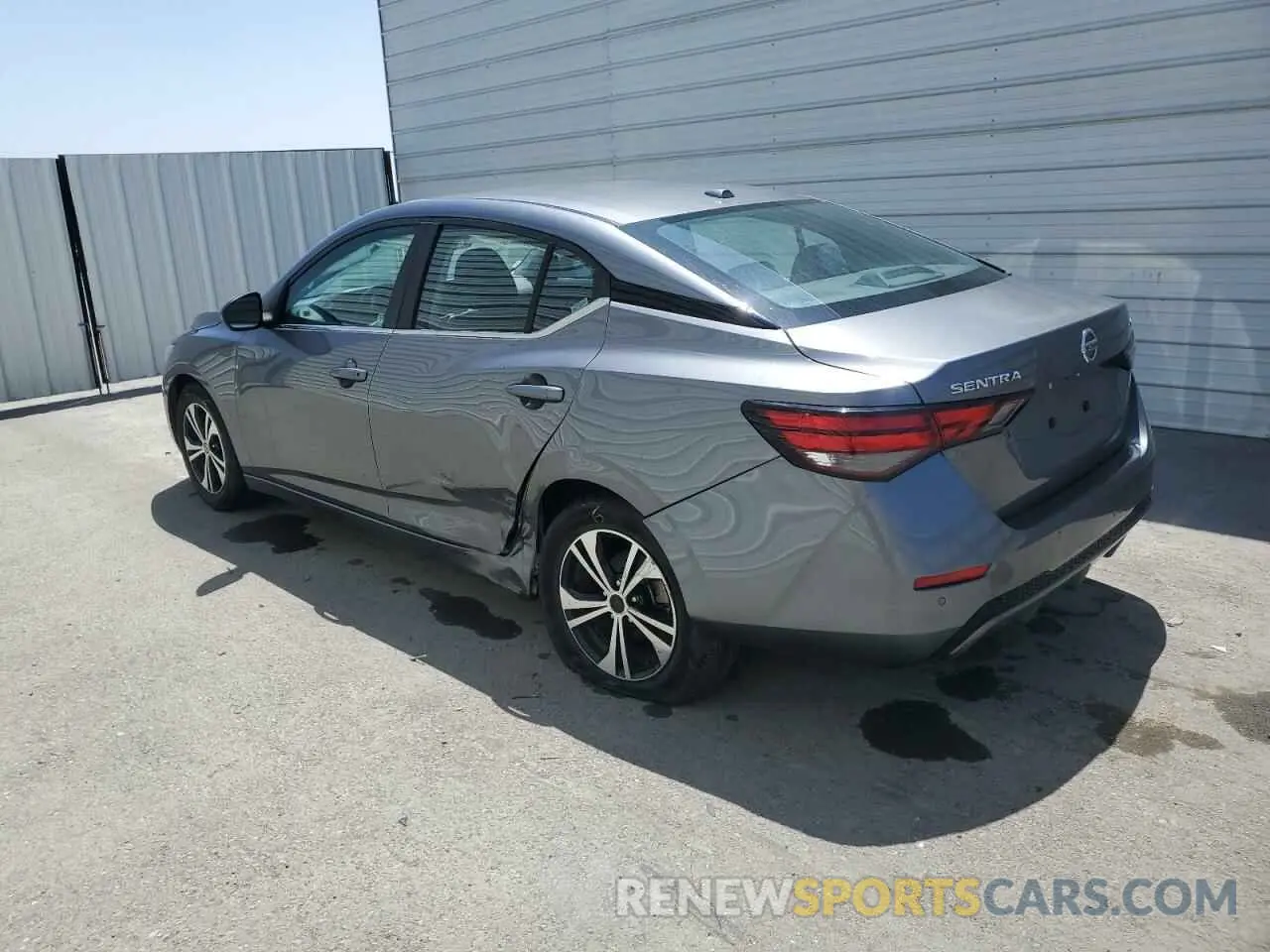 2 fotografías del automóvil dañado 3N1AB8CVXPY261756 NISSAN SENTRA 2023