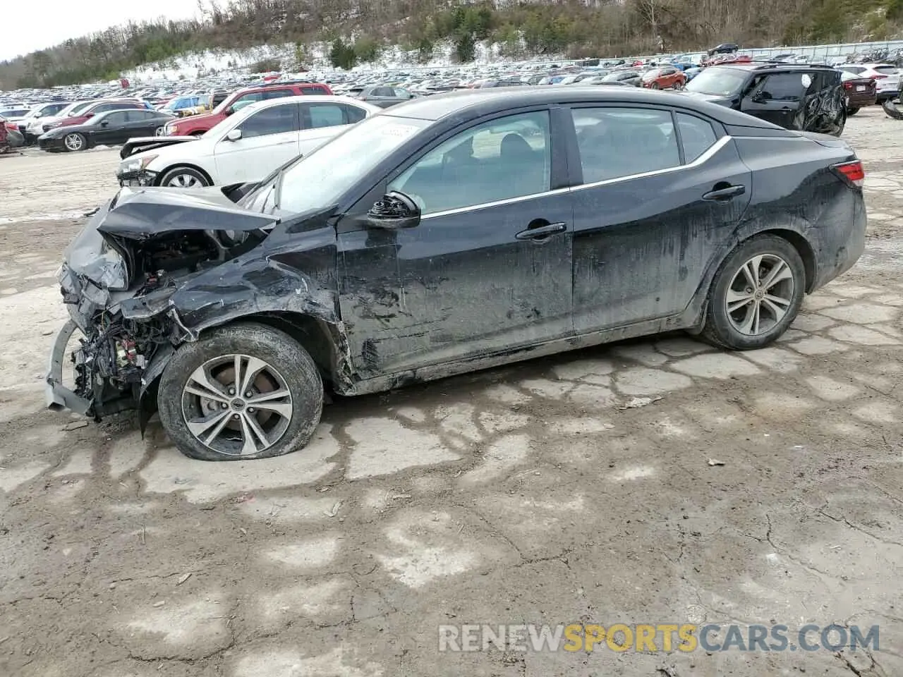 1 fotografías del automóvil dañado 3N1AB8CVXPY264981 NISSAN SENTRA 2023