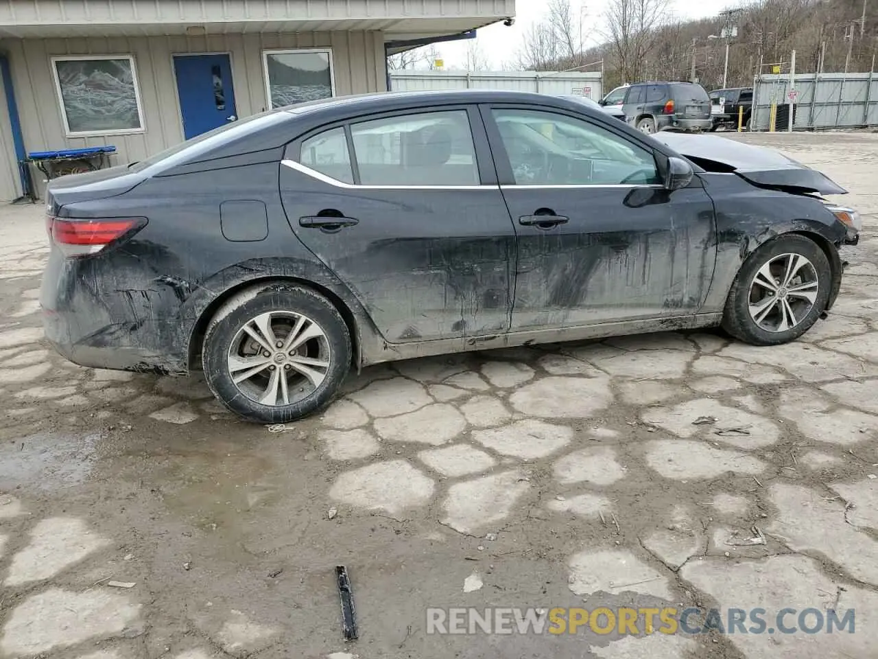 3 fotografías del automóvil dañado 3N1AB8CVXPY264981 NISSAN SENTRA 2023