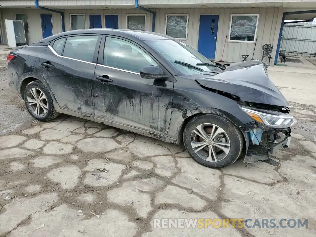 4 fotografías del automóvil dañado 3N1AB8CVXPY264981 NISSAN SENTRA 2023