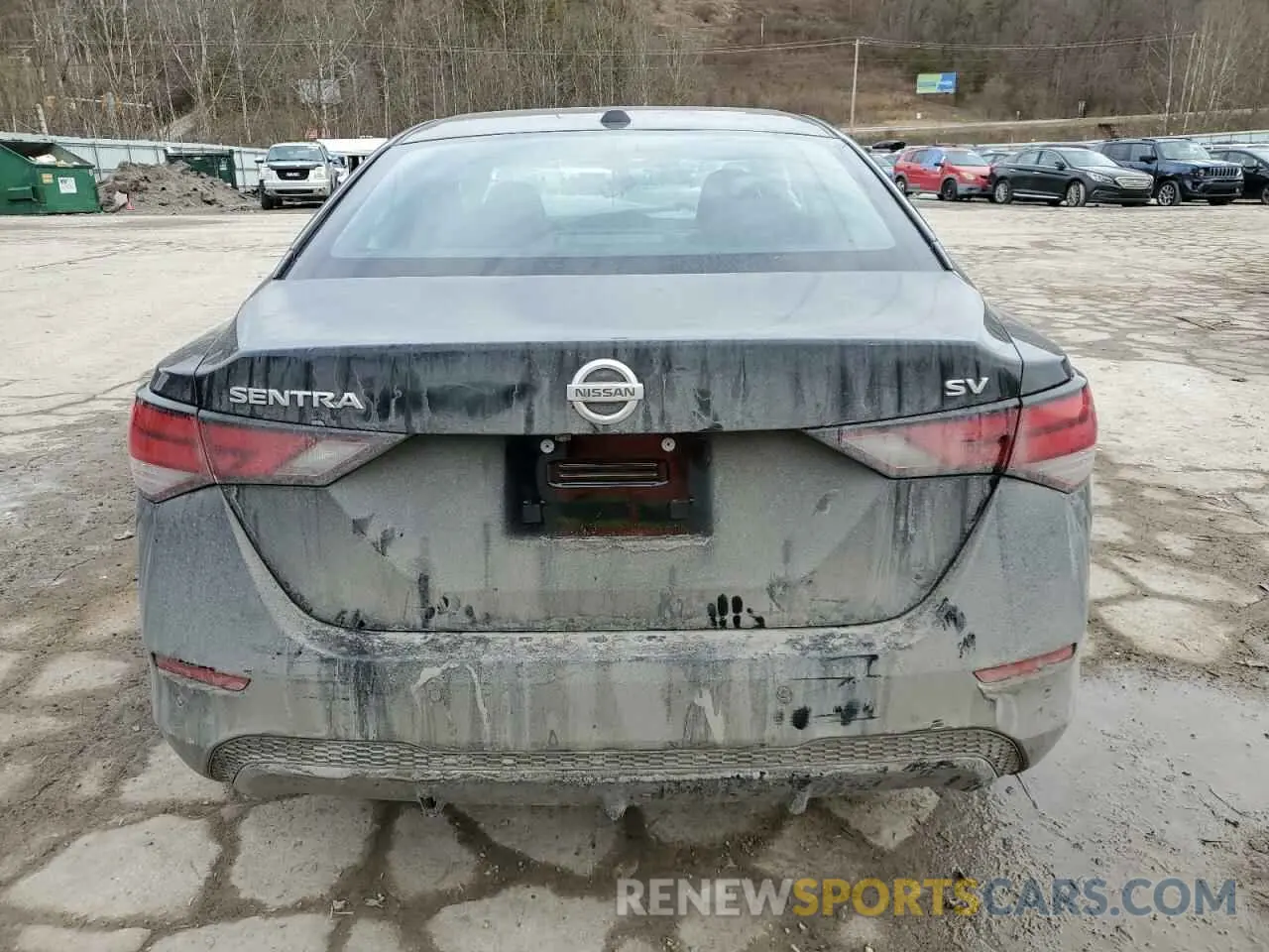 6 fotografías del automóvil dañado 3N1AB8CVXPY264981 NISSAN SENTRA 2023