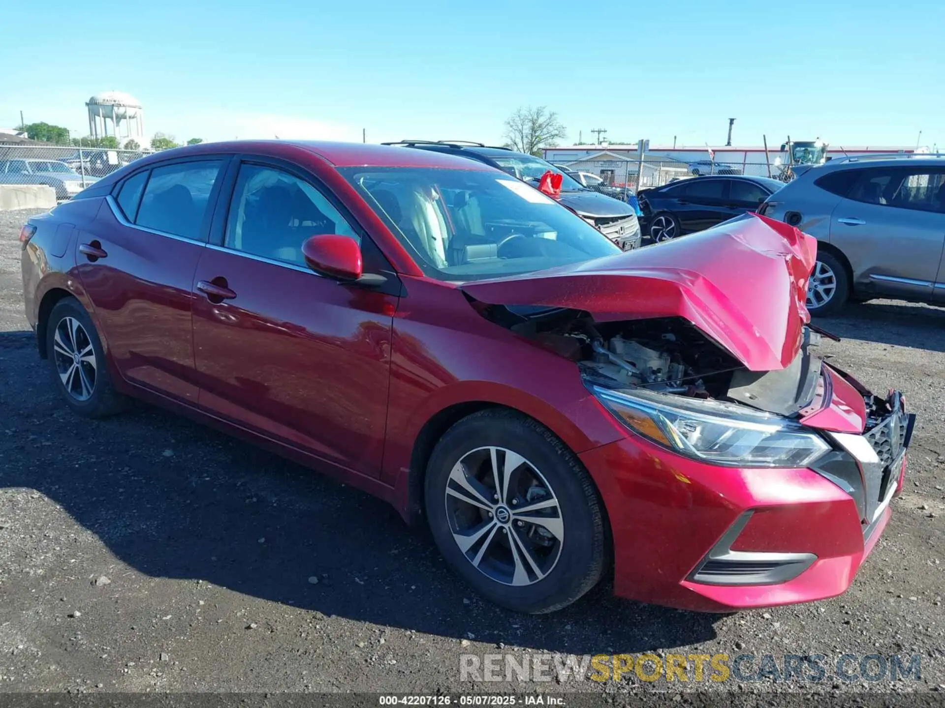 1 fotografías del automóvil dañado 3N1AB8CVXPY313130 NISSAN SENTRA 2023