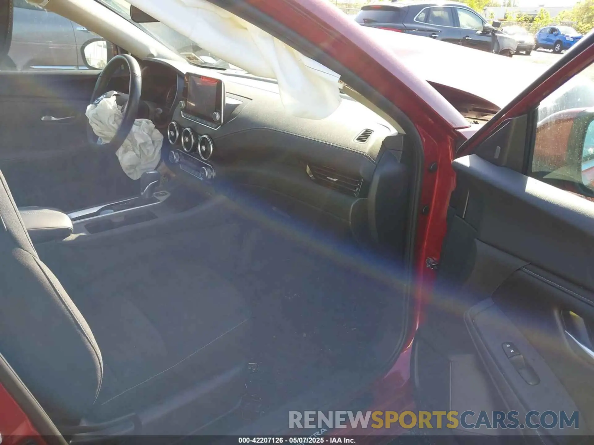 5 fotografías del automóvil dañado 3N1AB8CVXPY313130 NISSAN SENTRA 2023