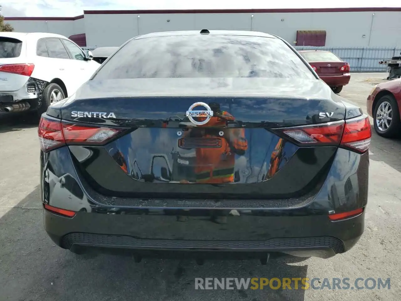 6 fotografías del automóvil dañado 3N1AB8CVXPY315671 NISSAN SENTRA 2023