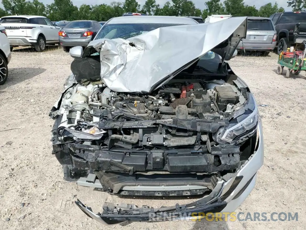 5 fotografías del automóvil dañado 3N1AB8CVXPY318604 NISSAN SENTRA 2023