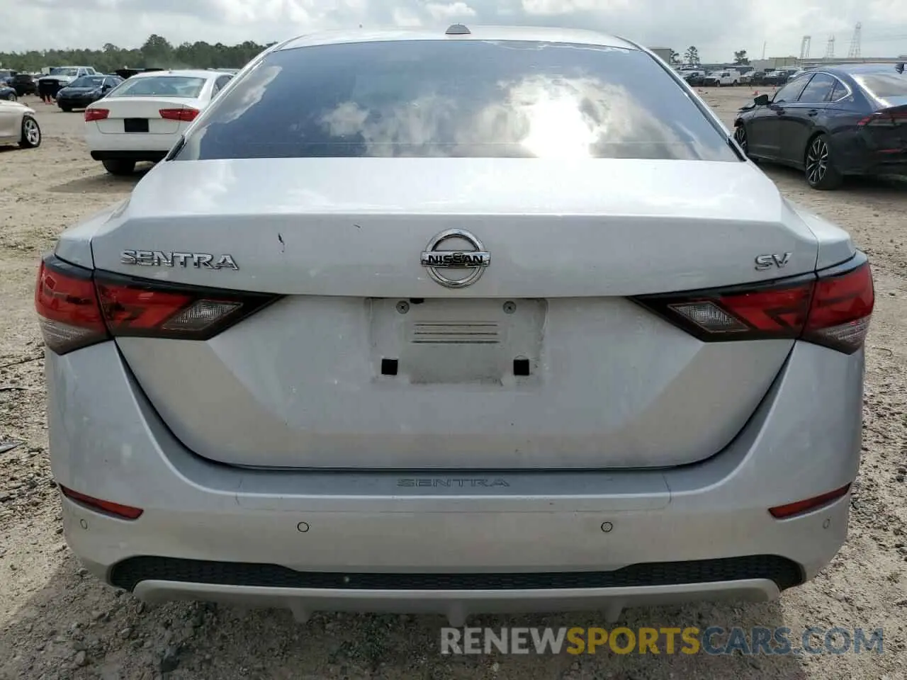 6 fotografías del automóvil dañado 3N1AB8CVXPY318604 NISSAN SENTRA 2023