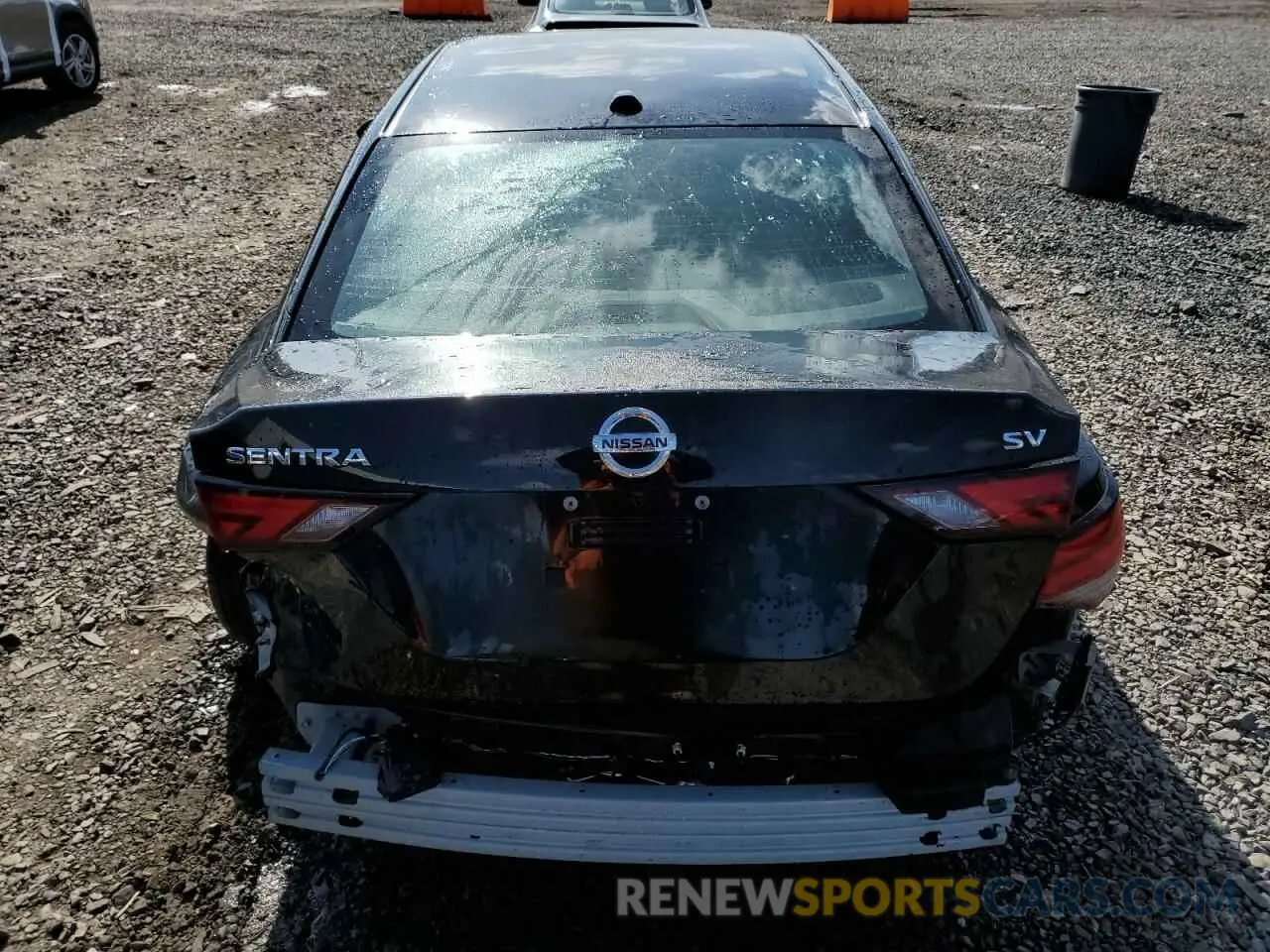 6 fotografías del automóvil dañado 3N1AB8CVXPY323625 NISSAN SENTRA 2023
