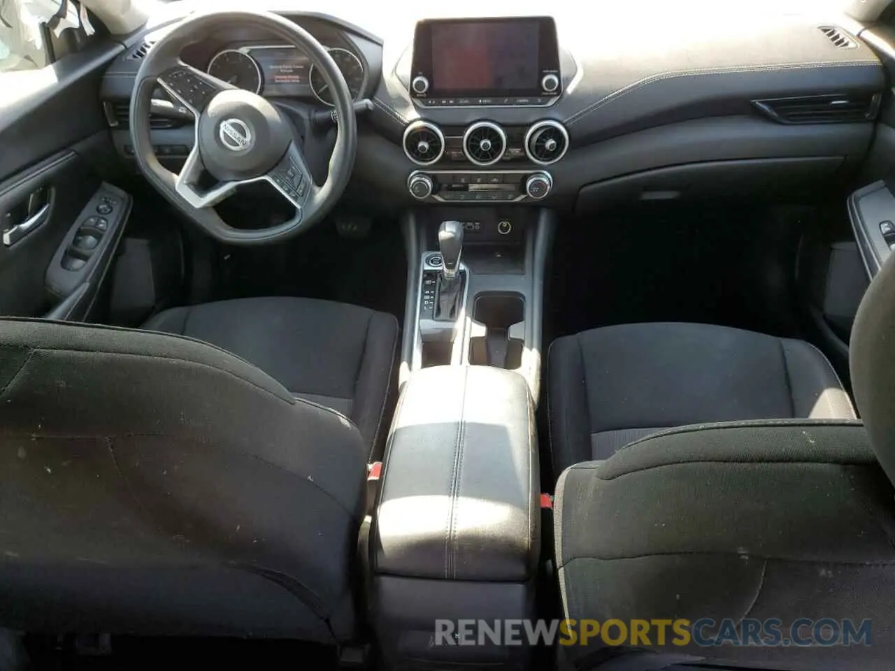 8 fotografías del automóvil dañado 3N1AB8CVXPY323625 NISSAN SENTRA 2023