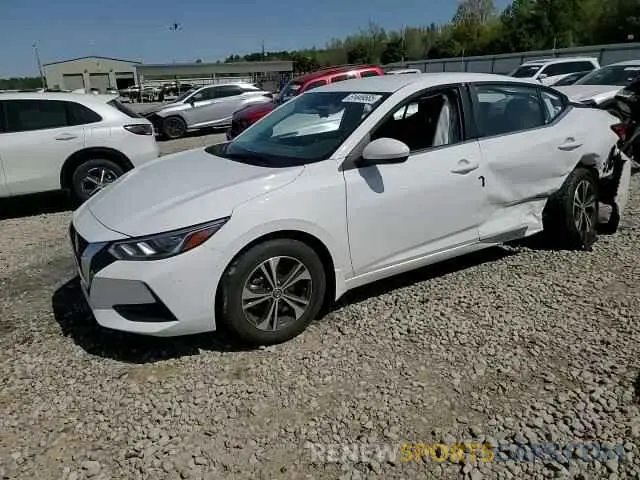 11 fotografías del automóvil dañado 3N1AB8CVXPY325214 NISSAN SENTRA 2023