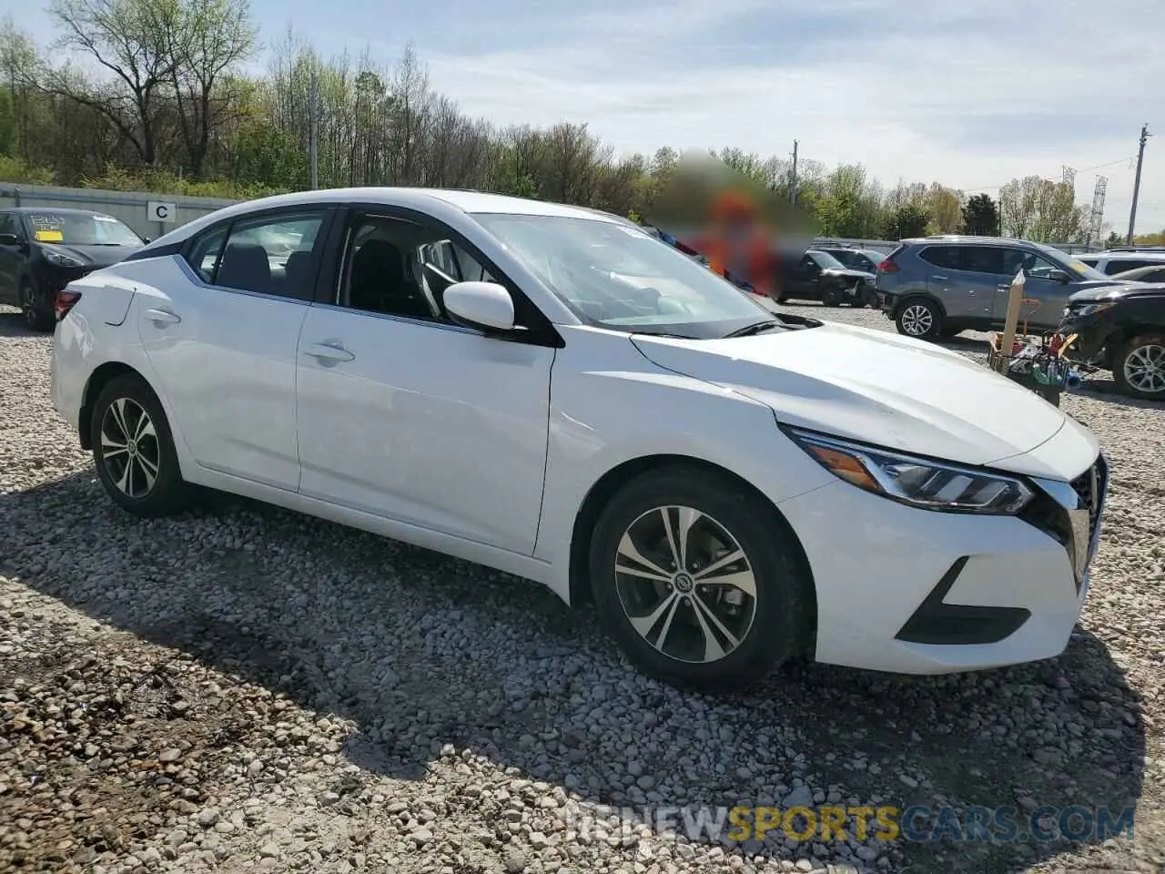 4 fotografías del automóvil dañado 3N1AB8CVXPY325214 NISSAN SENTRA 2023