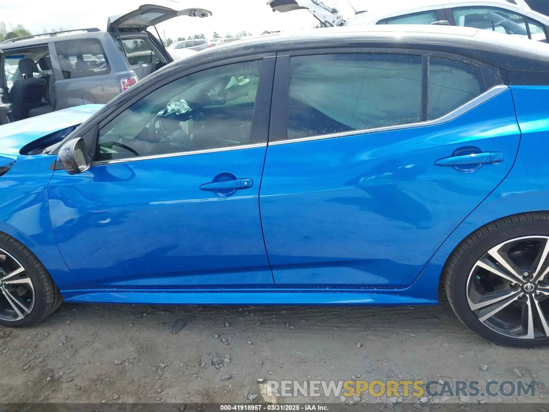 14 fotografías del automóvil dañado 3N1AB8DV0PY289029 NISSAN SENTRA 2023