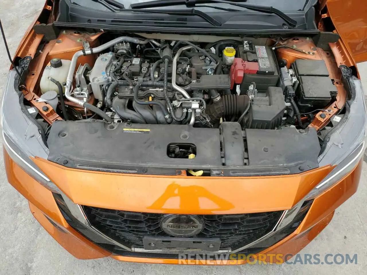 11 fotografías del automóvil dañado 3N1AB8DV0PY291668 NISSAN SENTRA 2023