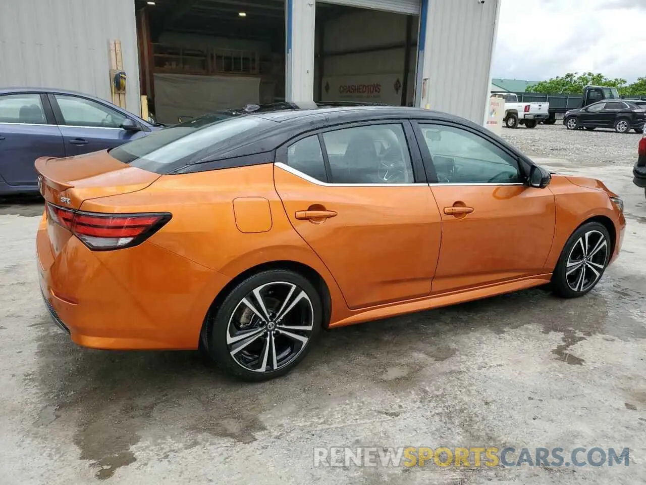 3 fotografías del automóvil dañado 3N1AB8DV0PY291668 NISSAN SENTRA 2023