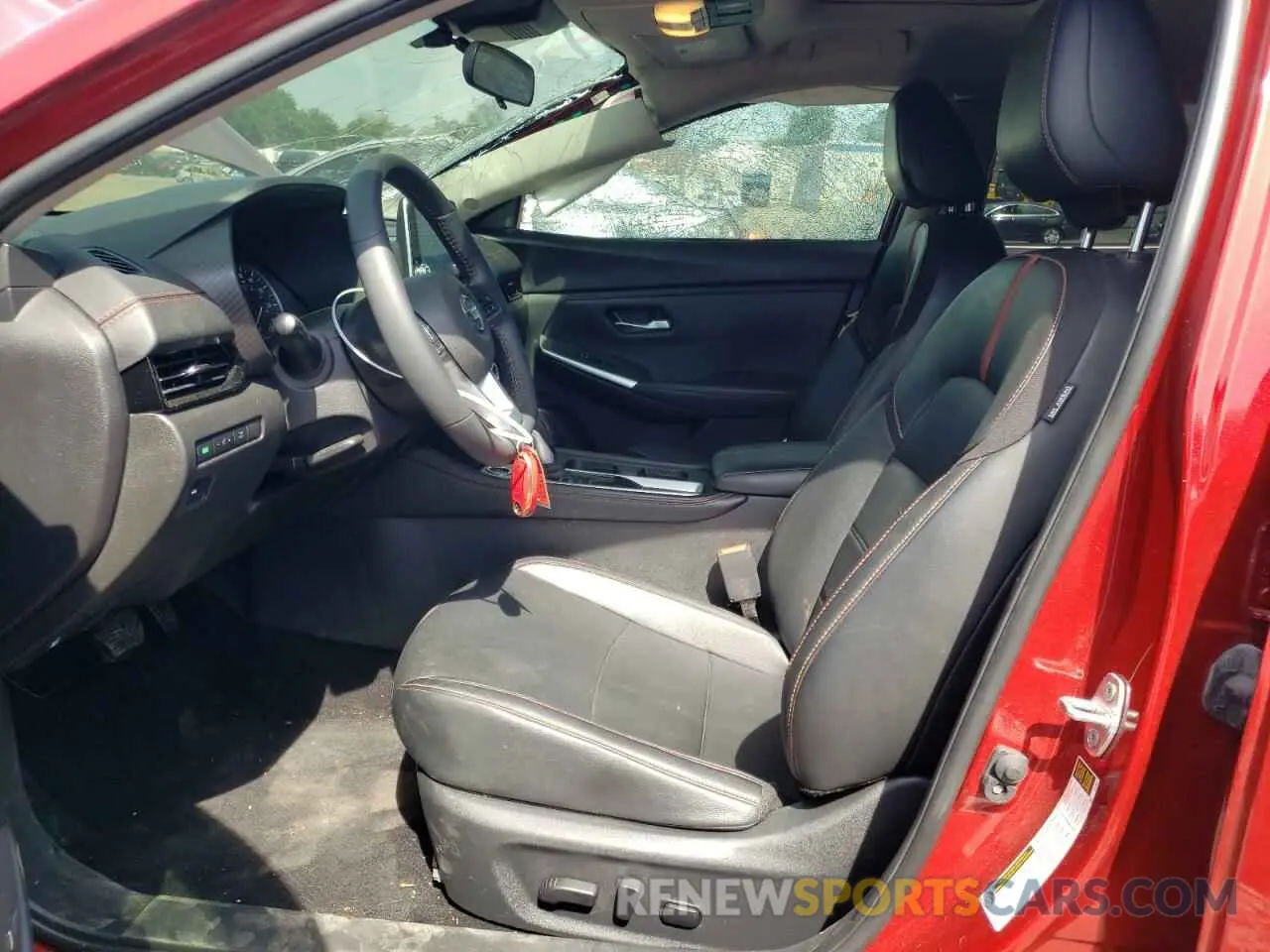 7 fotografías del automóvil dañado 3N1AB8DV0PY297986 NISSAN SENTRA 2023