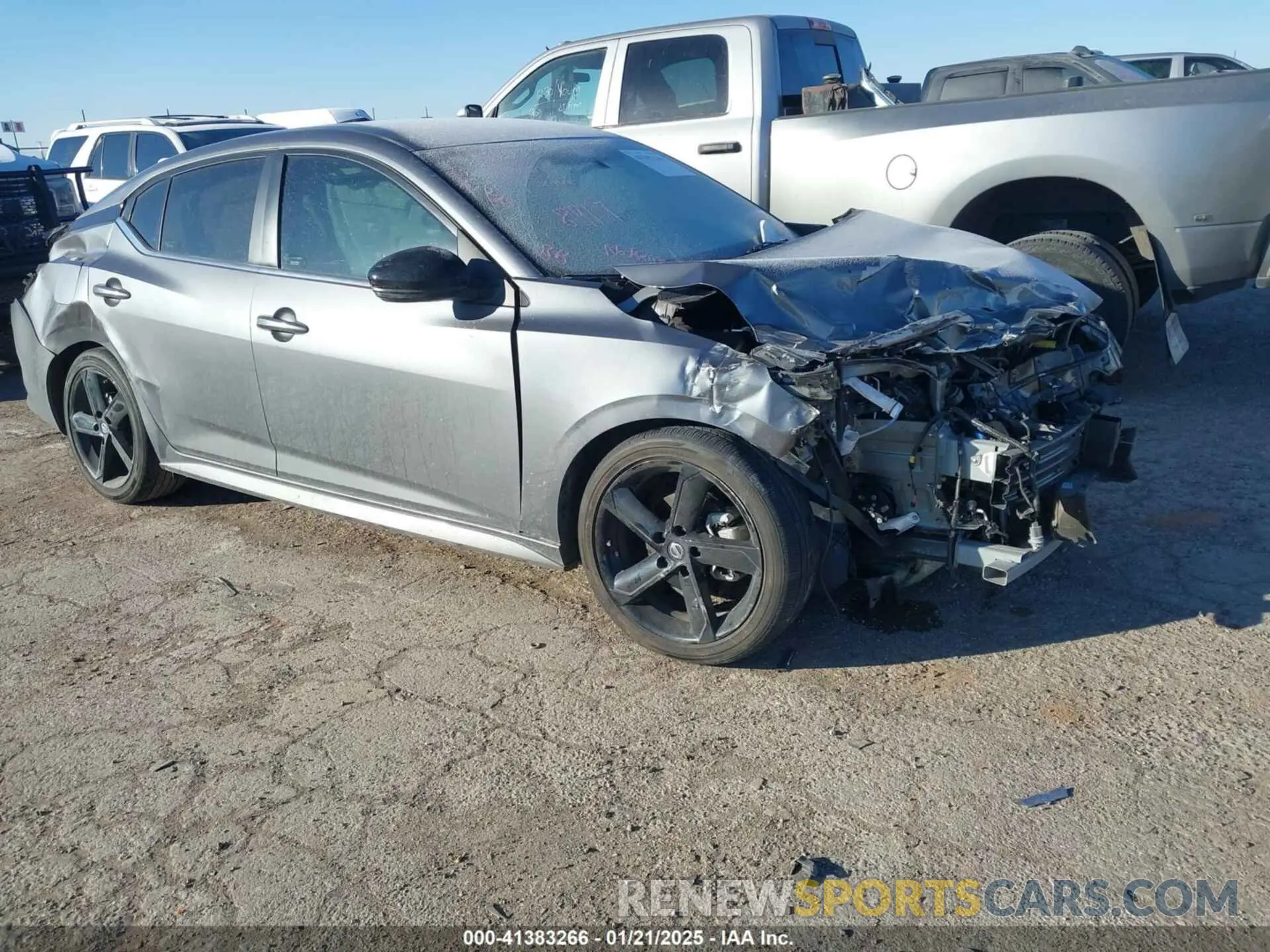 1 fotografías del automóvil dañado 3N1AB8DV0PY318917 NISSAN SENTRA 2023