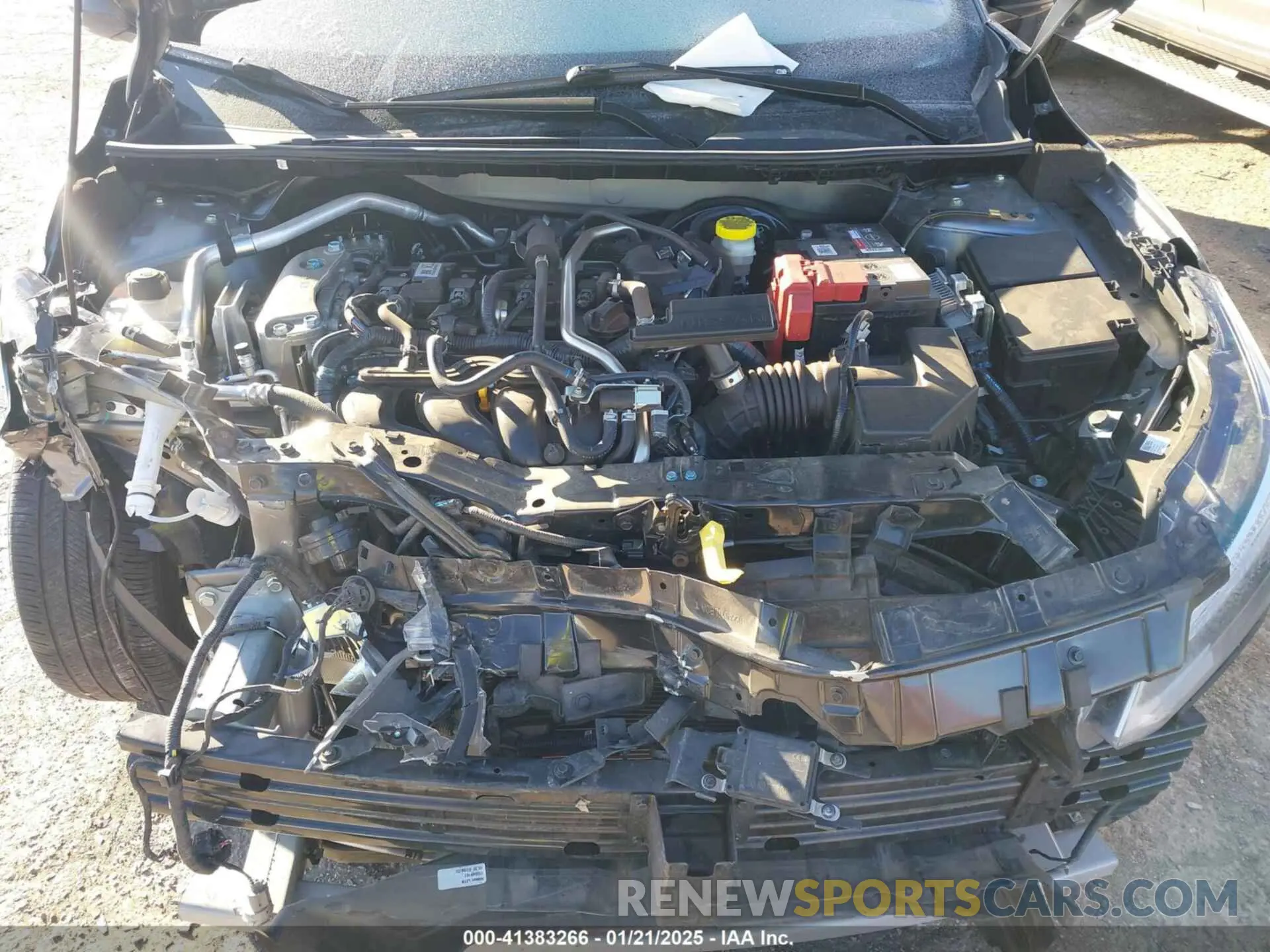 10 fotografías del automóvil dañado 3N1AB8DV0PY318917 NISSAN SENTRA 2023