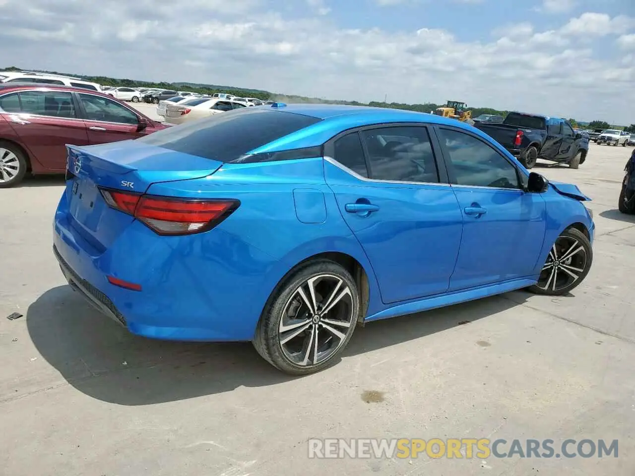 3 fotografías del automóvil dañado 3N1AB8DV1PY234055 NISSAN SENTRA 2023
