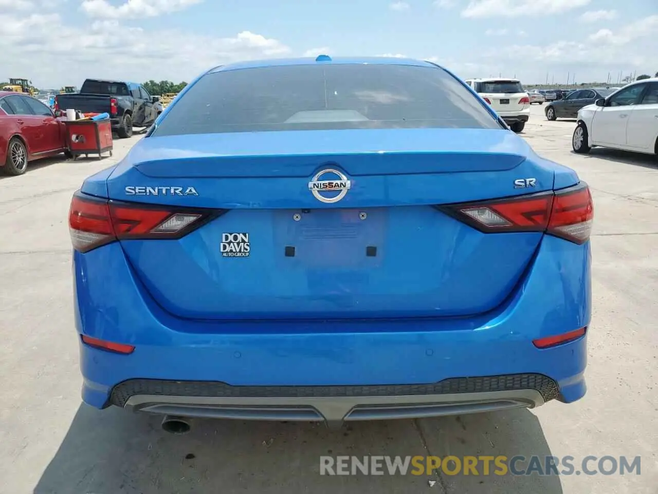 6 fotografías del automóvil dañado 3N1AB8DV1PY234055 NISSAN SENTRA 2023
