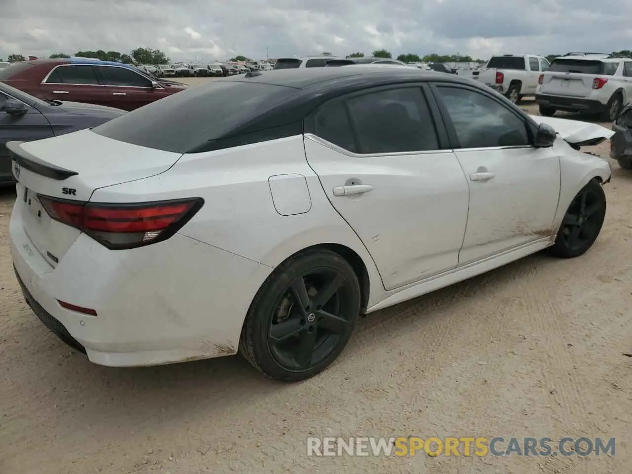 3 fotografías del automóvil dañado 3N1AB8DV1PY283241 NISSAN SENTRA 2023