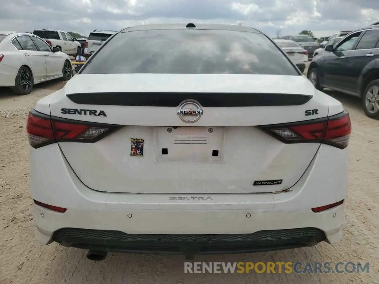 6 fotografías del automóvil dañado 3N1AB8DV1PY283241 NISSAN SENTRA 2023