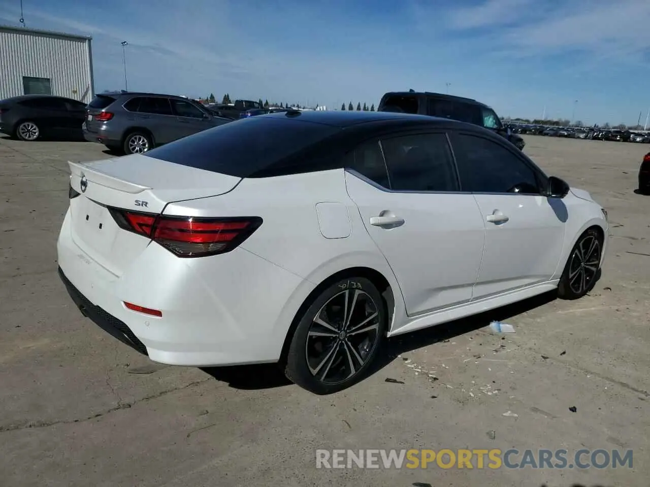 3 fotografías del automóvil dañado 3N1AB8DV1PY305240 NISSAN SENTRA 2023