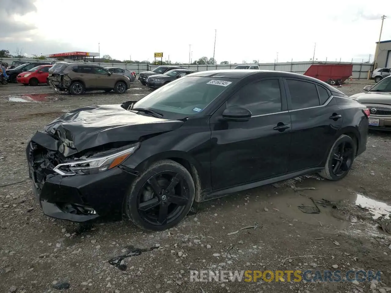 1 fotografías del automóvil dañado 3N1AB8DV2PY256842 NISSAN SENTRA 2023