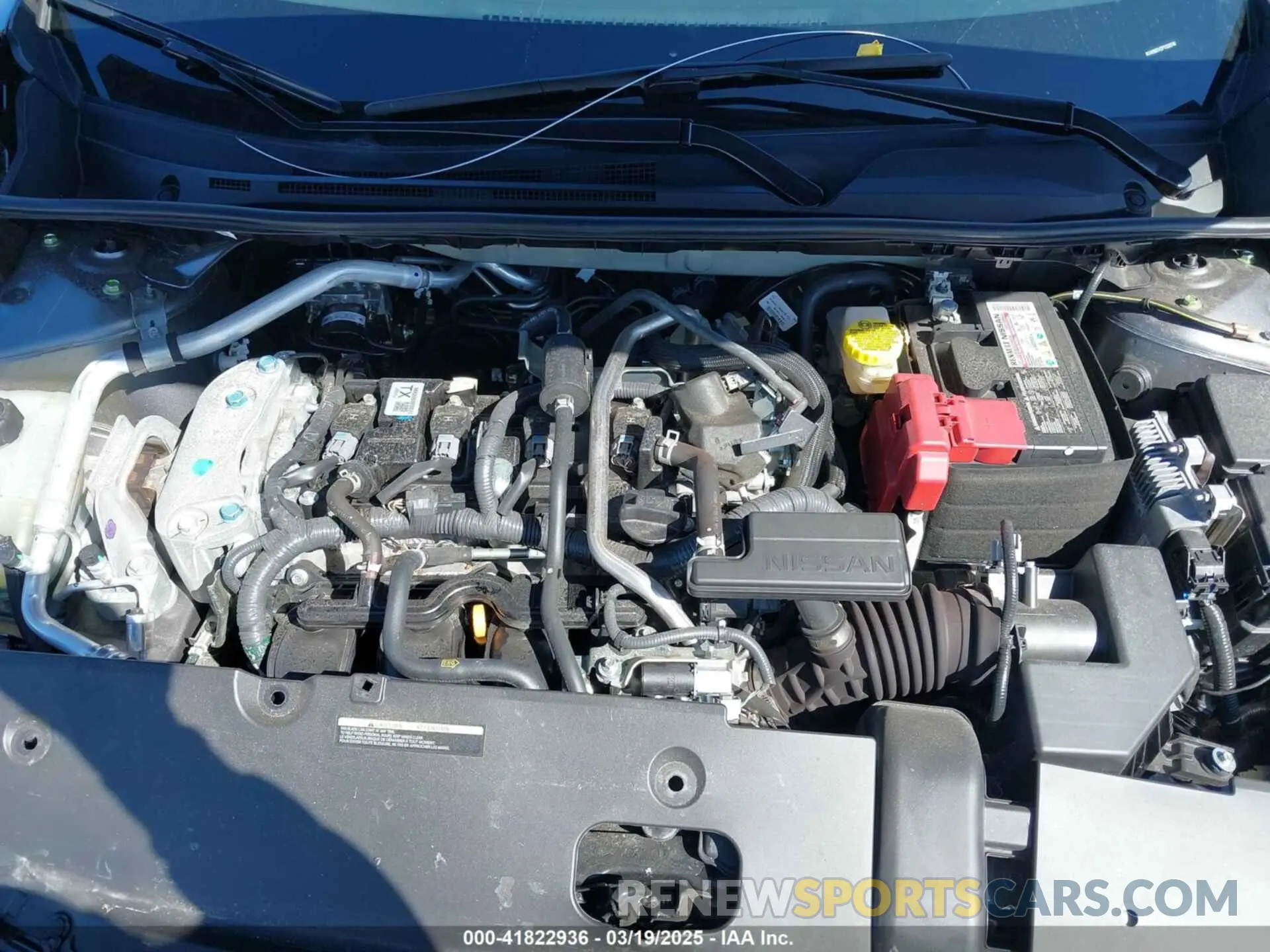 10 fotografías del automóvil dañado 3N1AB8DV2PY320748 NISSAN SENTRA 2023