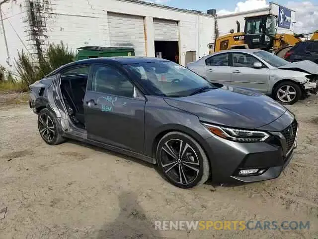 13 fotografías del automóvil dañado 3N1AB8DV3PY278669 NISSAN SENTRA 2023