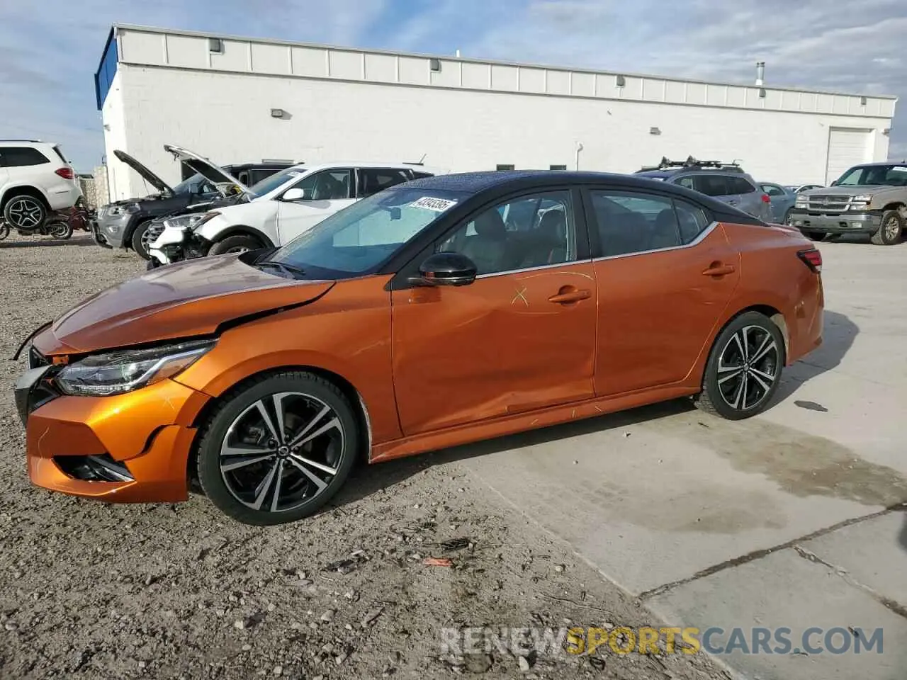 1 fotografías del automóvil dañado 3N1AB8DV3PY290515 NISSAN SENTRA 2023