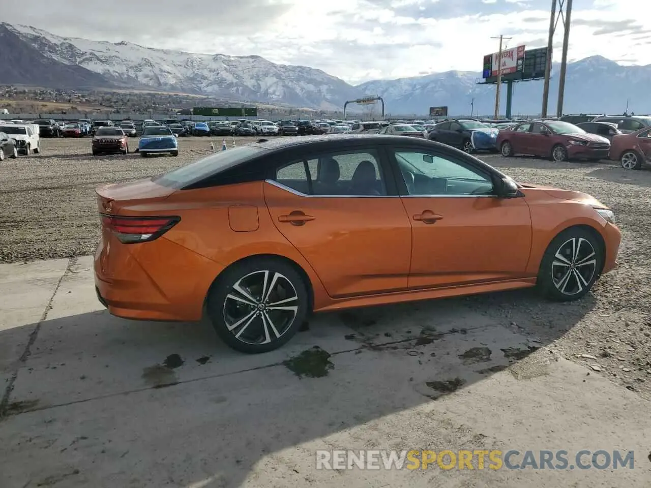 3 fotografías del automóvil dañado 3N1AB8DV3PY290515 NISSAN SENTRA 2023