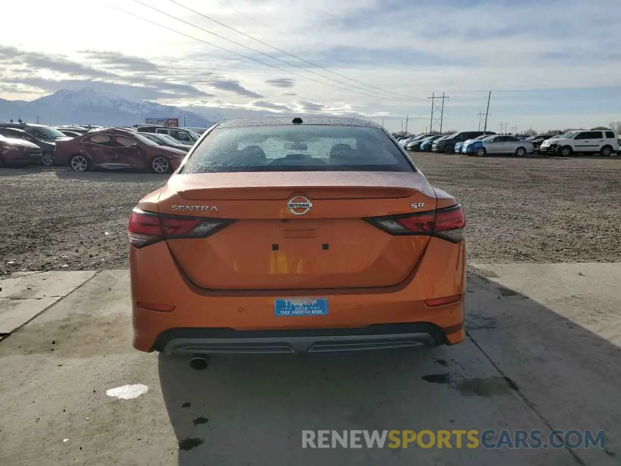 6 fotografías del automóvil dañado 3N1AB8DV3PY290515 NISSAN SENTRA 2023