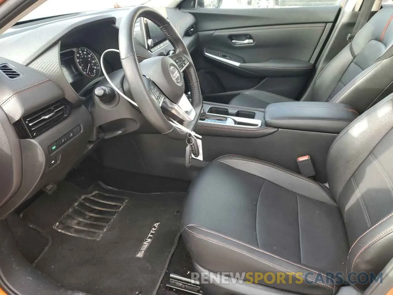7 fotografías del automóvil dañado 3N1AB8DV3PY290515 NISSAN SENTRA 2023